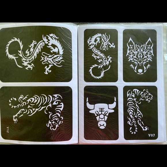 Full Sparkle Tattoo Kit-Fun for kids/adults - Picture 9 of 12